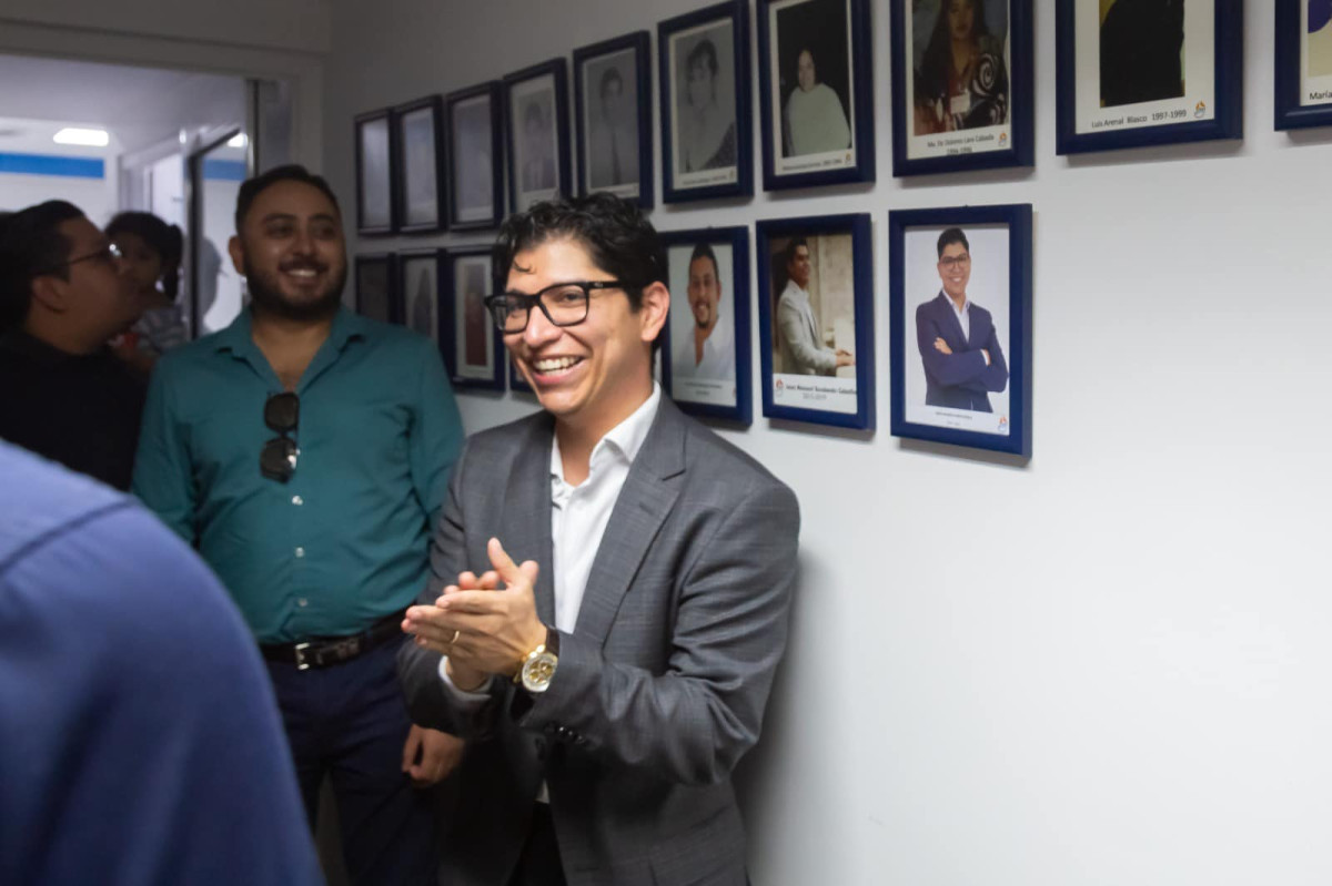 Dirigencia estatal incorpora a Ricardo Huerta en galería de líderes juveniles